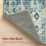 Vintage Mesa Area Geometric Southwestern Design(Beige)