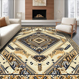 Ultra Soft Area Rug, Non Slip, Stain Resistant, Washable Area Rugs for Living Room, Bedroom, Versatile Solid Beige Area Elegant Decor(Brown)