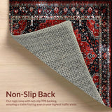 Elegant Black Distressed Design(Red)