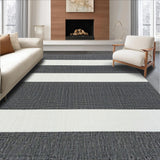 Ultra Soft Area Rug, Non Slip, Stain Resistant, Washable Area Rugs for Living Room, Bedroom, Vibrant Patterned Coastal Design(Gray)