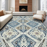 Ultra Soft Area Rug, Non Slip, Stain Resistant, Washable Area Rugs for Living Room, Bedroom, Striking Modern Gray Artful Patterns(Gray)