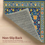 Vivid Ethnic Geometric Design(Blue)