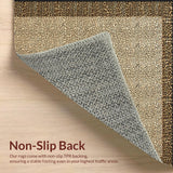 Beige Leopard Spot Area Modern Large Non Shedding(Beige)