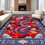 Enchanting Ethnic Dragon Imagery(Red)