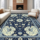 Artistic Vintage Patterned Flourish(Blue)