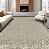 Ultra Soft Area Rug, Non Slip, Stain Resistant, Washable Area Rugs for Living Room, Bedroom, Contemporary Soft Sculptural Elements(Beige)