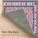 Luxurious Black and Floral Fusion(Pink)