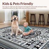 Chic Medallion Motif with Earthy Hues(Black)