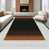 Ultra Soft Area Rug, Non Slip, Stain Resistant, Washable Area Rugs for Living Room, Bedroom, Luxe Cozy Farmhouse Vibe(Brown)