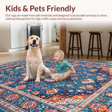 Eclectic Vintage Medallion Motif(Blue)