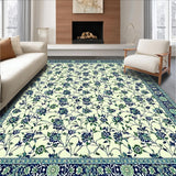 Tranquil Pastel Geometric Fusion(Ivory)