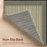 Classic Black and Beige Patterned for Mudrooms(Beige)