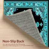 Stylish Trellis Inspired Composition(Blue)