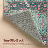 Cozy Watercolor Floral Print(Blue)