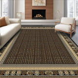 Ultra Soft Area Rug, Non Slip, Stain Resistant, Washable Area Rugs for Living Room, Bedroom, Beige & Brown Area for Patio(Gold)