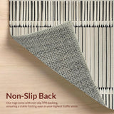 Elegant Black Trimmed Design(Beige)