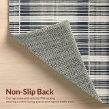 Chic Monochrome Striped Reversible Design(Black)