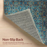 Whimsical Colorful Tiled(Blue)