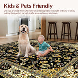 Luxurious Vintage Oriental Tapestry(Black)