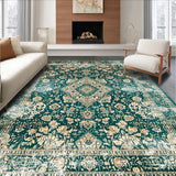 Luxurious Distressed Medallion(Green)