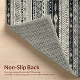 Stylish Monochrome Diamond Motif(Black)