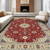 Luxurious Ogee Floral Accents(Red)