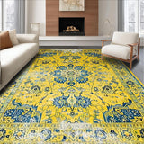 Charming Tiled Medallion Design(Yellow)
