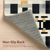 Cozy Warm Tones Checkerboard Appeal(Beige)