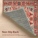 Eclectic Retro Floral Harmony(Red)