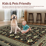 Chic Neutral Trellis Composition(Black)