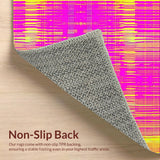 Colorful Shaggy Gradient Delight(Pink)