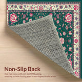 Intricate Nature Inspired Timeless Design(Green)