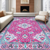 Artistic Colorful Tribal Print Runner(Pink)