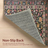 Artful Distressed Floral(Black)