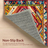 Dynamic Warm Tones Geometric Style(Red)