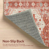 Eclectic Vibrant Patterned Elegance(Red)