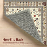 Warmth and Style Cream Brown Area with Rich(Beige)