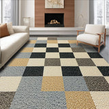 Ultra Soft Area Rug, Non Slip, Stain Resistant, Washable Area Rugs for Living Room, Bedroom, Soft Faux Wool Area Rug for Minimalist Bedroom(Beige)