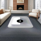 Dynamic Monochrome Checkered Illusion(Black)