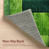 Nature Inspired Floral Shag Style(Green)