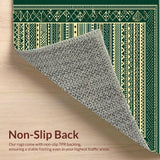 Artistic Geometric Green Palette(Green)