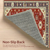Sophisticated Warm Color Trellis(Red)