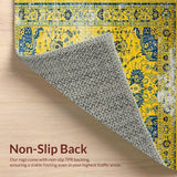 Charming Tiled Medallion Design(Yellow)