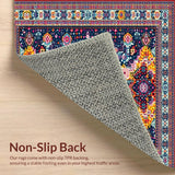 Vivid Ornamental with Entangled and Sky Inspired Design(Navy)