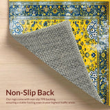 Bright Earthy Geometric Fusion(Yellow)