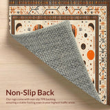 Eclectic Pastel Geometric Shapes(Beige)