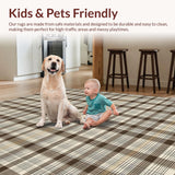 Cozy Warm Toned Lattice Design(Beige)