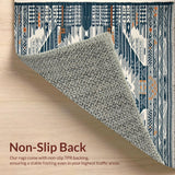 Ultra Soft Area Rug, Non Slip, Stain Resistant, Washable Area Rugs for Living Room, Bedroom, Contemporary Grey Area Rug for Kids Playroom(Gray)