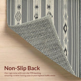 Geometric Monochrome Diamond Motif(Gray)