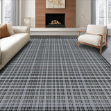 Stylish Abstract Monochrome Motif(Gray)